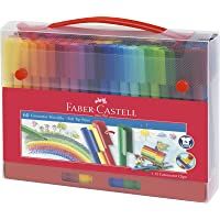Los mejores  - Faber-Castell 155560 - Maletín con 60 rotuladores- multicolor